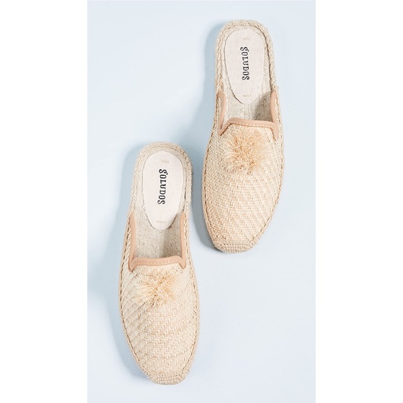 Soludos Raffia Mules size 7.5 - Picture 2 of 3